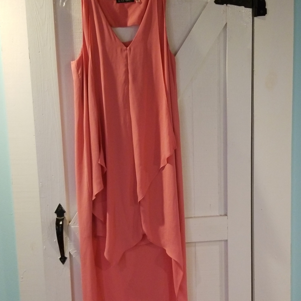 Blush High-low Dress